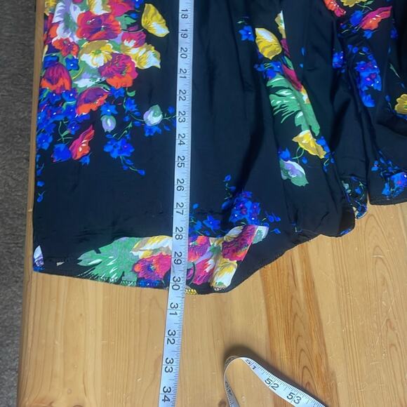 Y2K Fitting Image open front oversized floral kimono women's 3X - Picture 9 of 9